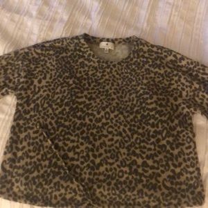 Socialite cheetah print long sleeve